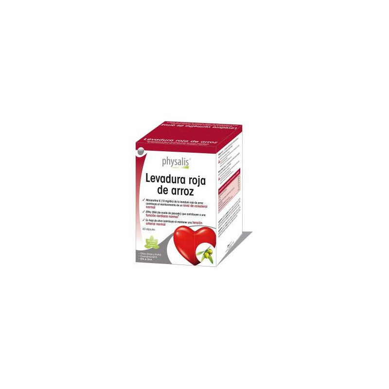 Levadura arroz rojo 60 phisali
