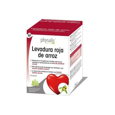 Levadura arroz rojo 60 phisali
