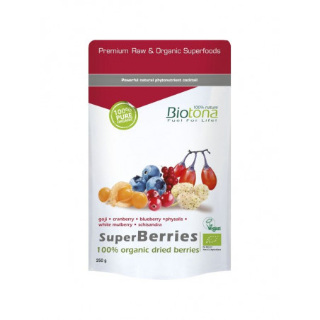 Biotona super berries bio 250g