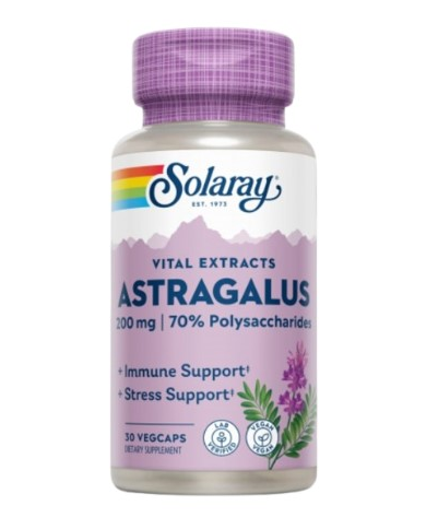 Astragalus root extract 200mg 30vegcaps solaray