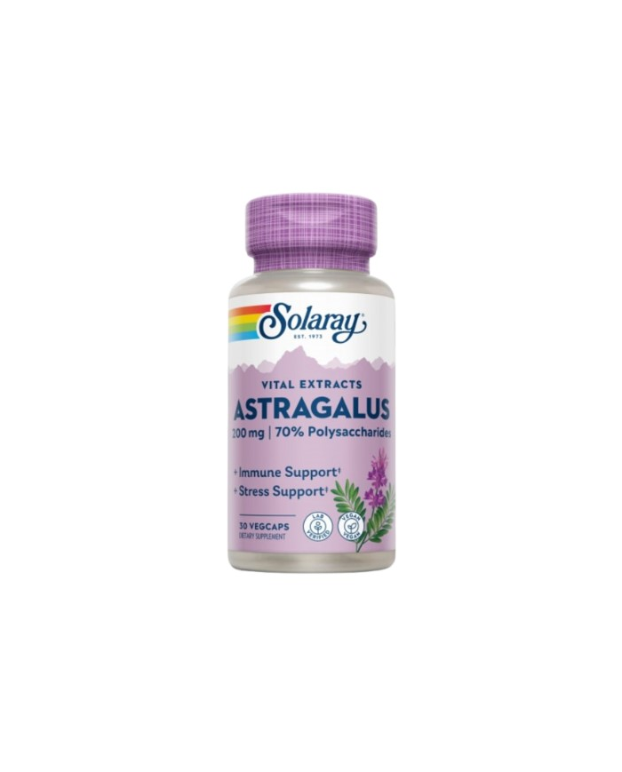 Astragalus root extract 200mg 30vegcaps solaray