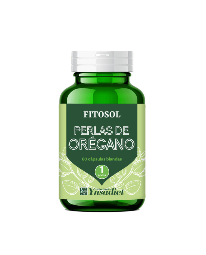 Oregano 60 perlas blandas fitosol ynsadiet