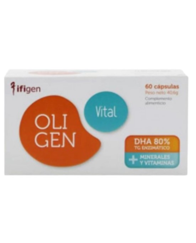 Oligen vital dha 80% 60 capsulas ifigen