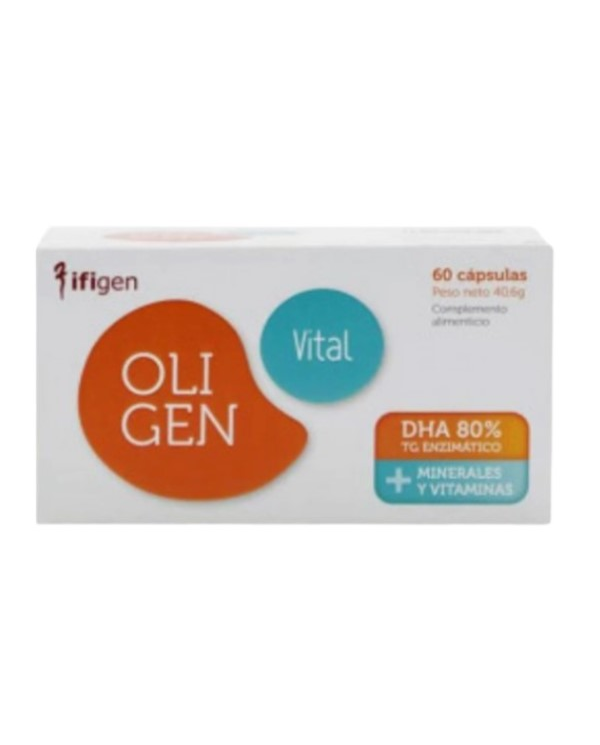 Oligen vital dha 80% 60 capsulas ifigen