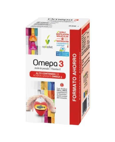 Omepa 3 (dha-epa) 180 capsulas novadiet