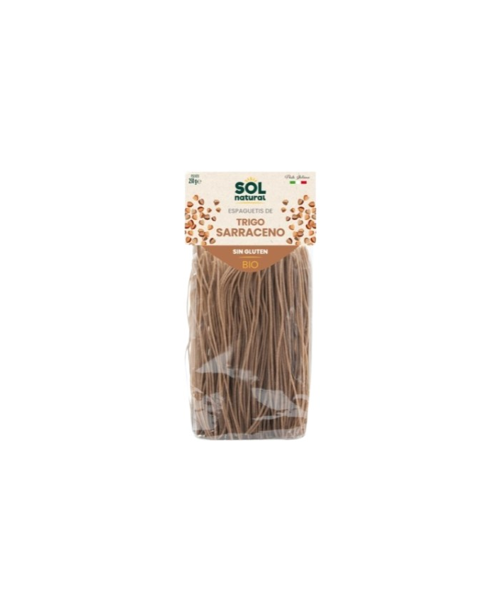 Espagueti trigo sarraceno s/g bio 250gr sol natura