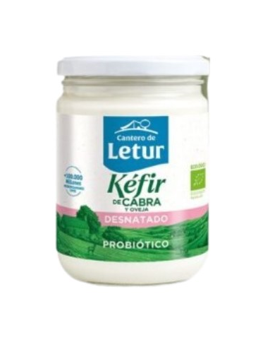 Kefir de oveja desnatado 0% 420 g cantero de letur