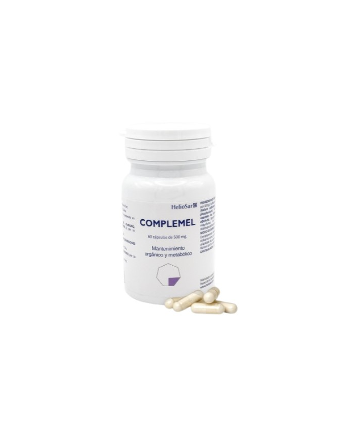 Complemel 60 capsulas 500mg heliosar