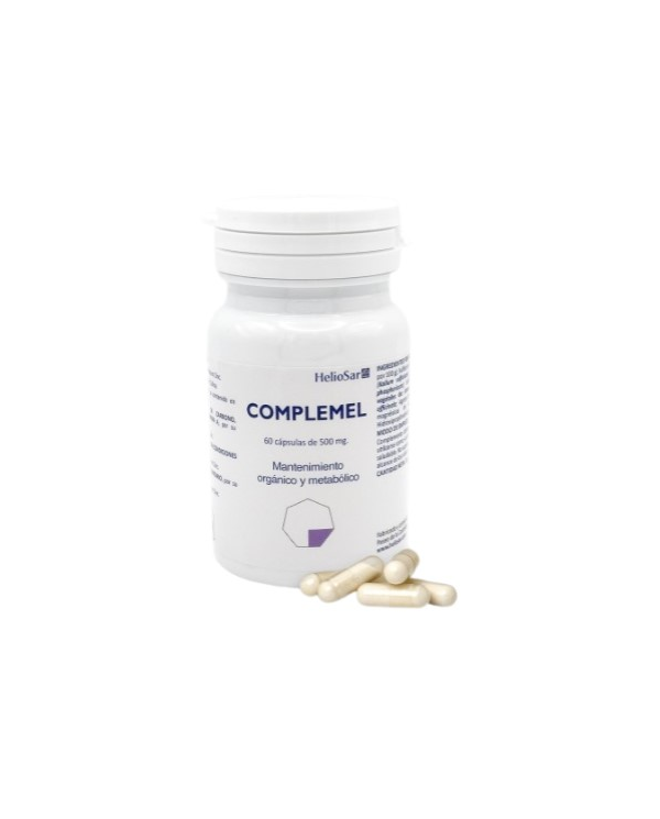 Complemel 60 capsulas 500mg heliosar