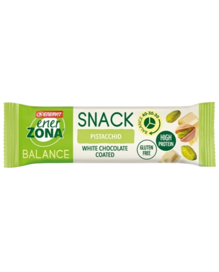 Enerzona snack pistacho chocolate blanco