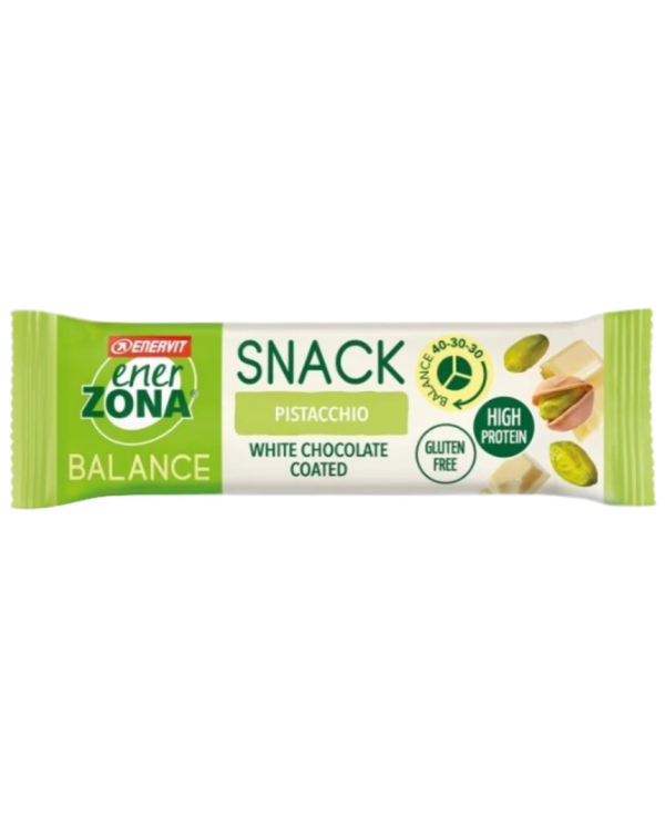 Enerzona snack pistacho chocolate blanco