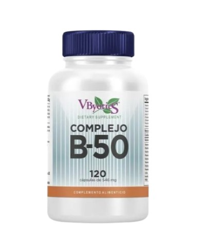 Complejo b-50 metilado 120 capsulas vbyotics
