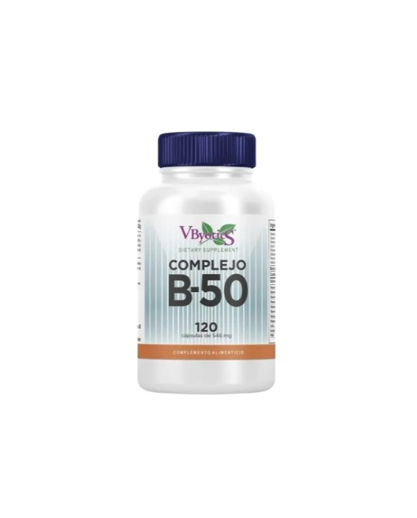 Complejo b-50 metilado 120 capsulas vbyotics