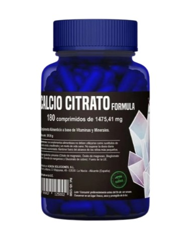 Calcio citrato formula 180 comp 1475.41mg vbiotics