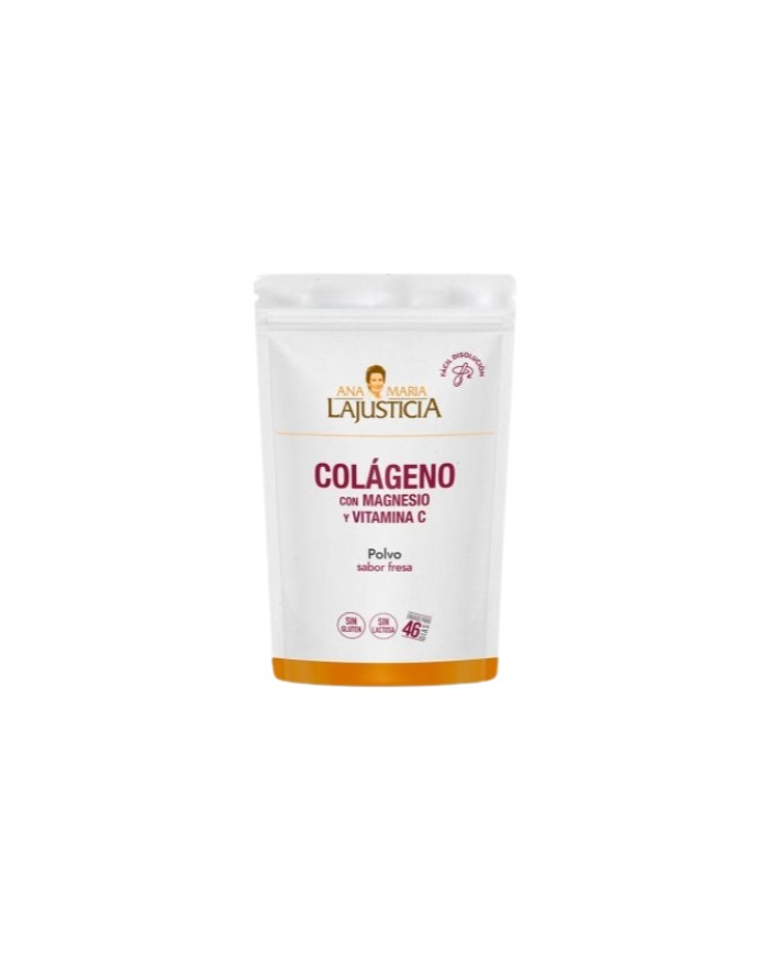 Colageno magnesio vitamina c fresa 350g doypack am