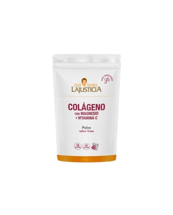 Colageno magnesio vitamina c fresa 350g doypack am