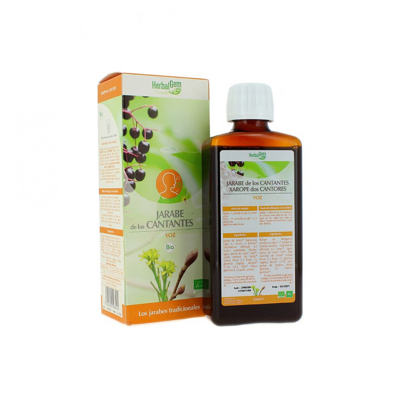 Jarabe de los cantantes 250ml