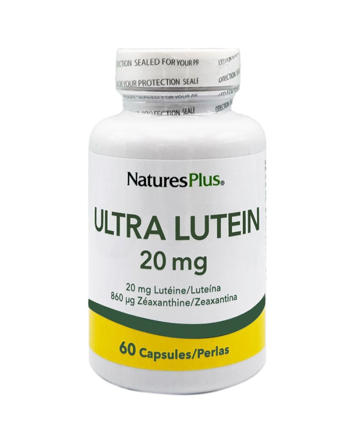 Ultra lutein natures plus 20 mg 60 perlas