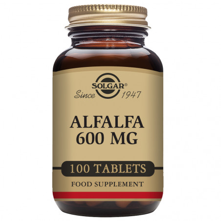 Alfalfa 600mg 100compr solgar