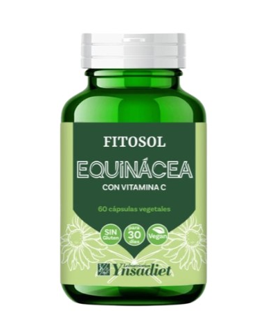 Equinacea+vitamina c 60capsulas fitosol ynsadiet