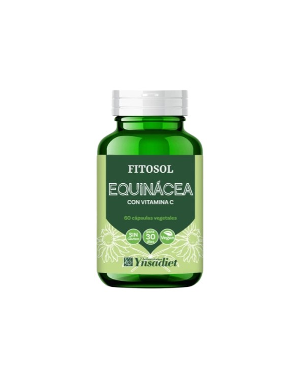 Equinacea+vitamina c 60capsulas fitosol ynsadiet