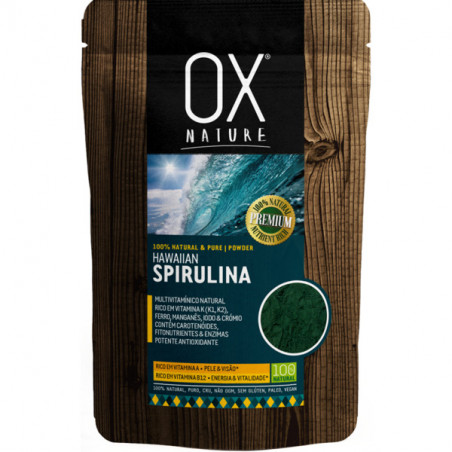 Espirulina en polvo 70gr bio el oro de los andes