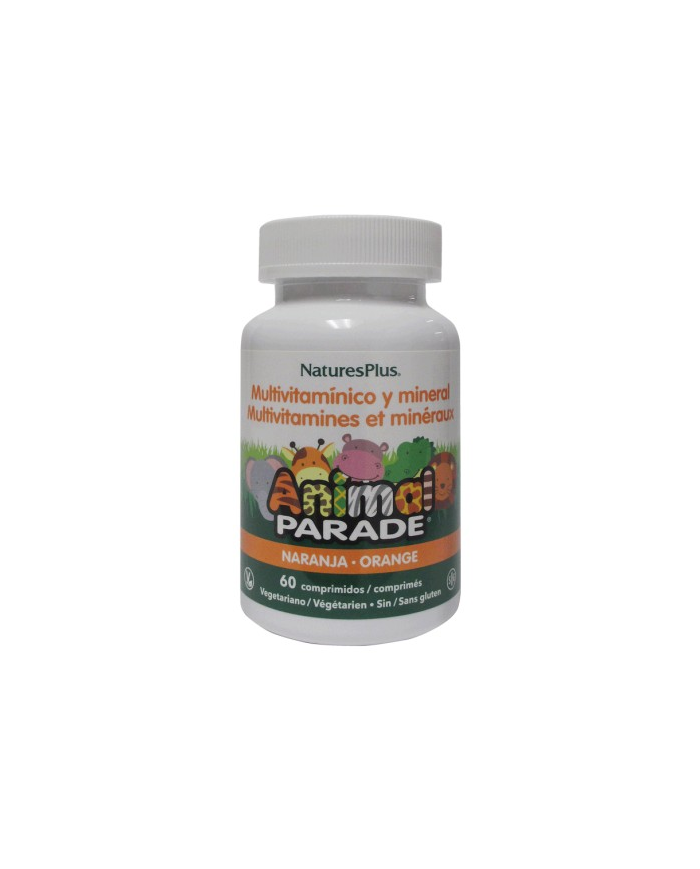 Animal parade multivitaminico naranja