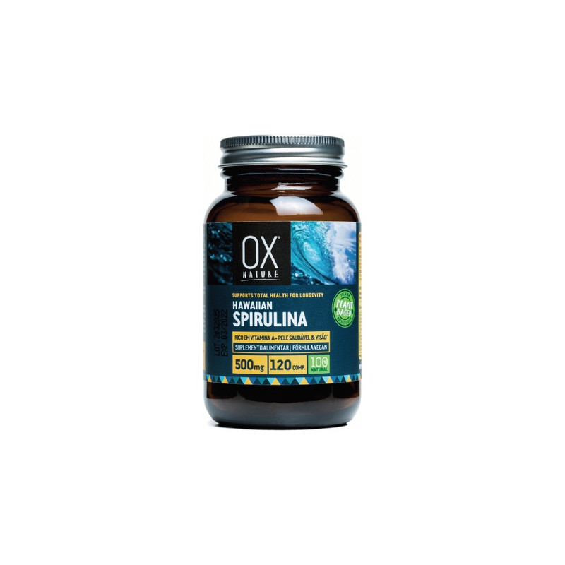 Espirulina 500mg 120comp oro de los andes