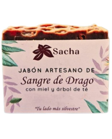 Jabon sangre drago miel arbol te 100gr sacha