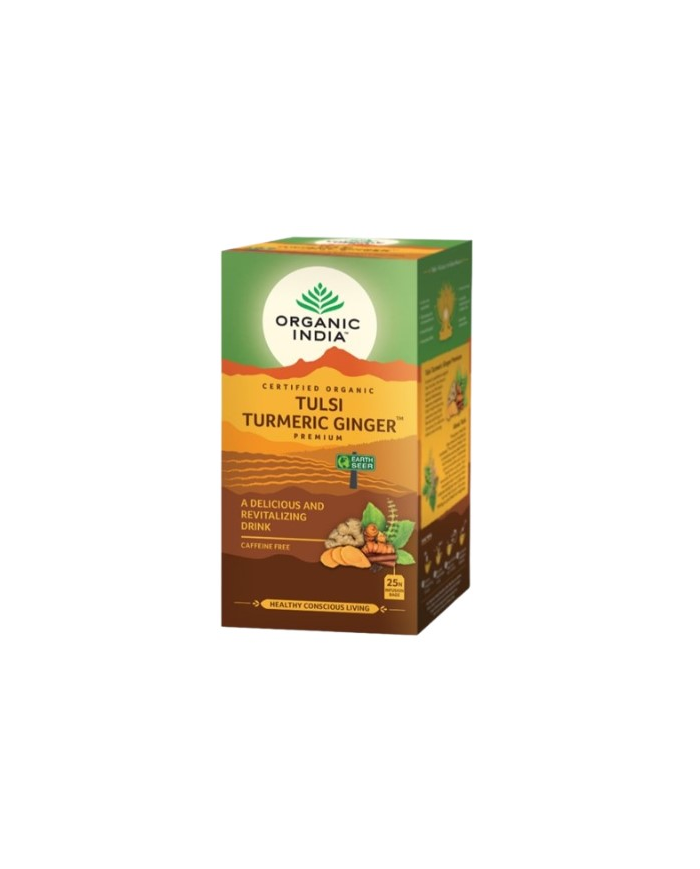 Infusion tulsi turmeric ginger 25 filtros organic