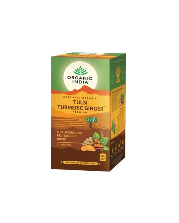 Infusion tulsi turmeric ginger 25 filtros organic