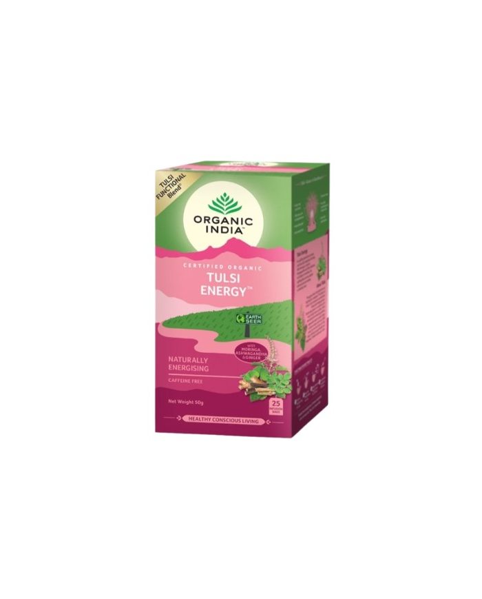 Infusion tulsi energy 25 filtros bio organic india