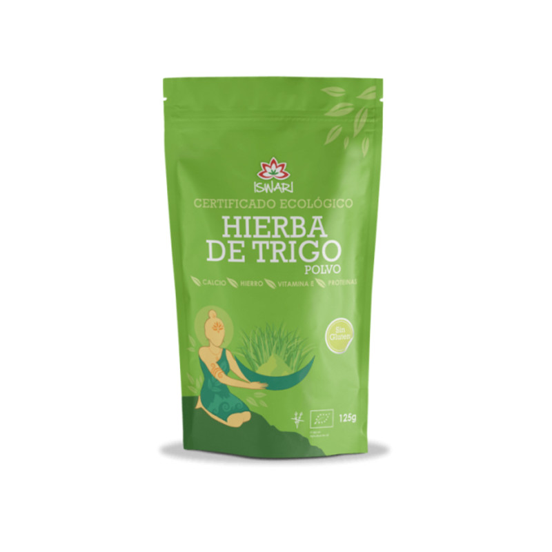 Iswari hierba trigo 125g s/g b