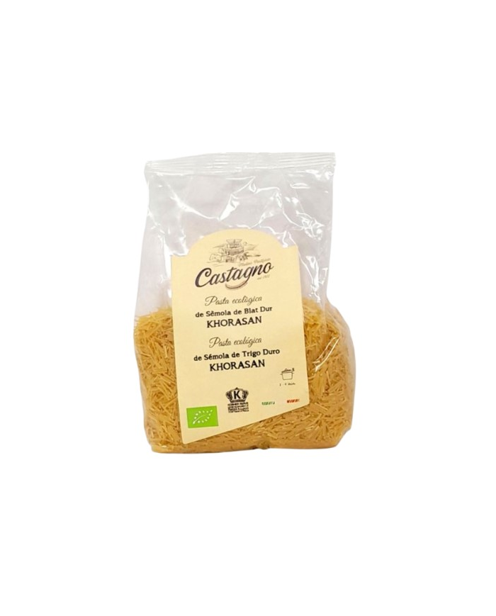 Fideos kamut khorasan trigo duro 500gr castagno