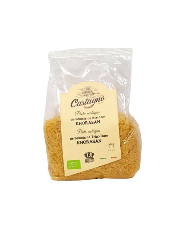 Fideos kamut khorasan trigo duro 500gr castagno