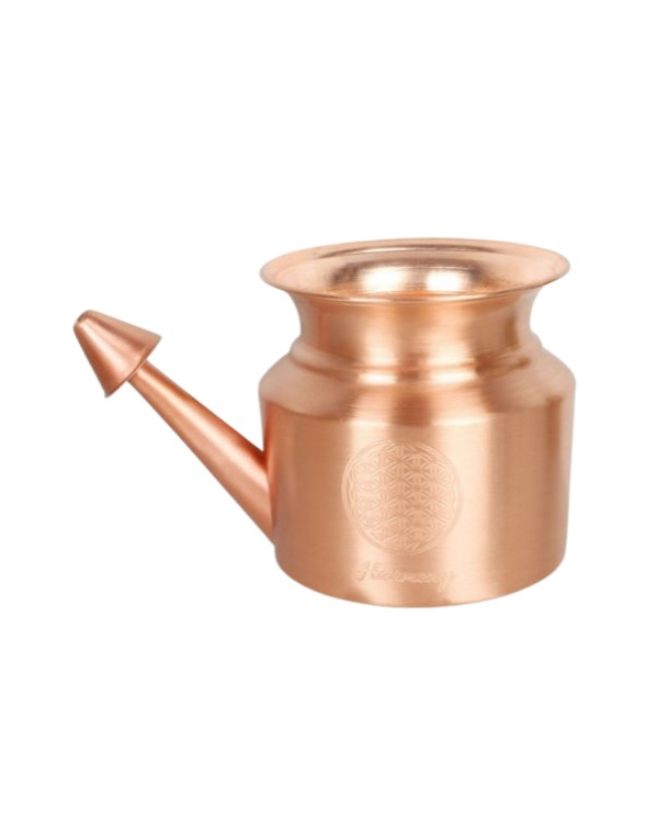 Lota nasal cobre 350ml organic indiaveda