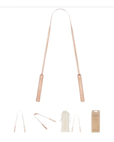 Raspador de lenguga cobre indiaveda