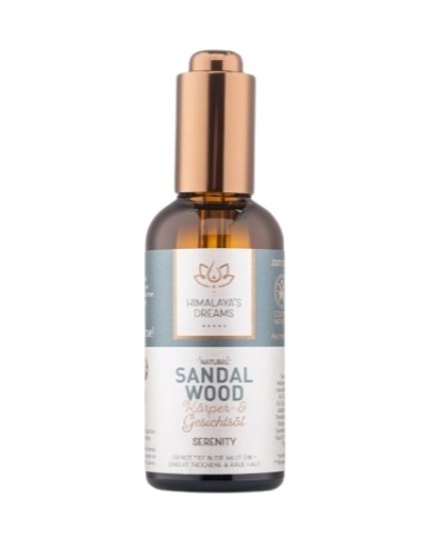 Aceite corporal facial ayurvedico sandalwood seren