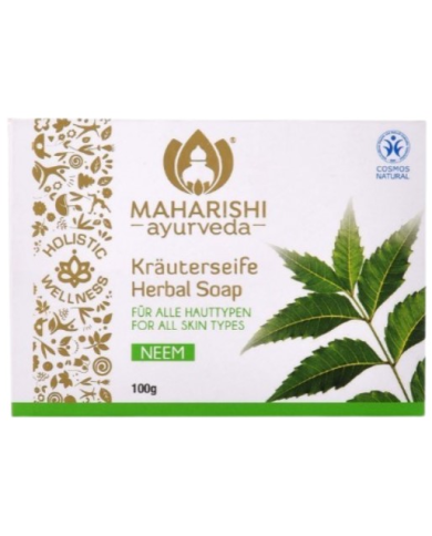 Jabon neem 100gr pastilla maharishi ayuyrveda