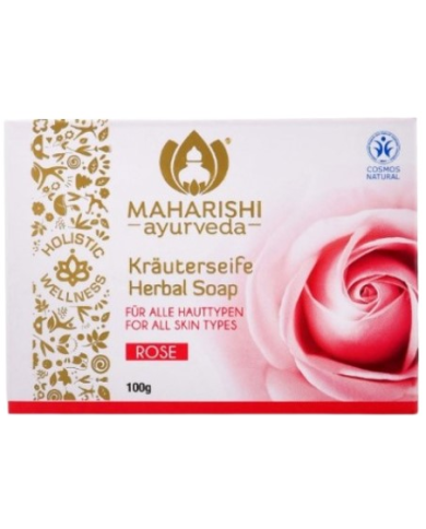 Jabon rosas 100gr pastilla maharishi ayurveda