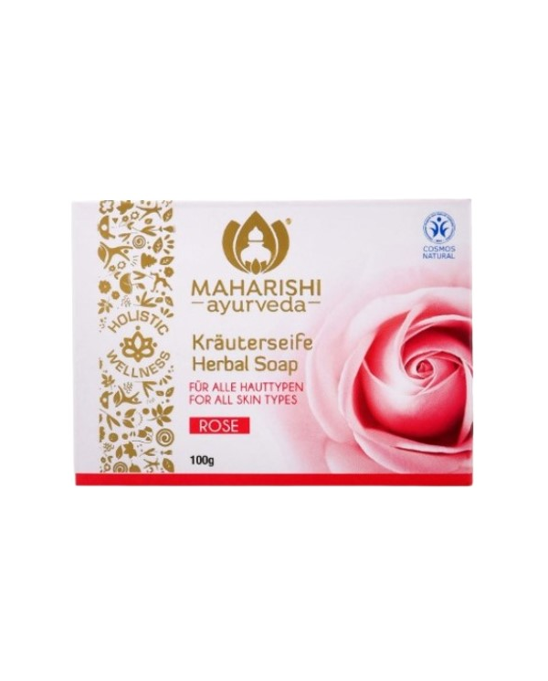 Jabon rosas 100gr pastilla maharishi ayurveda