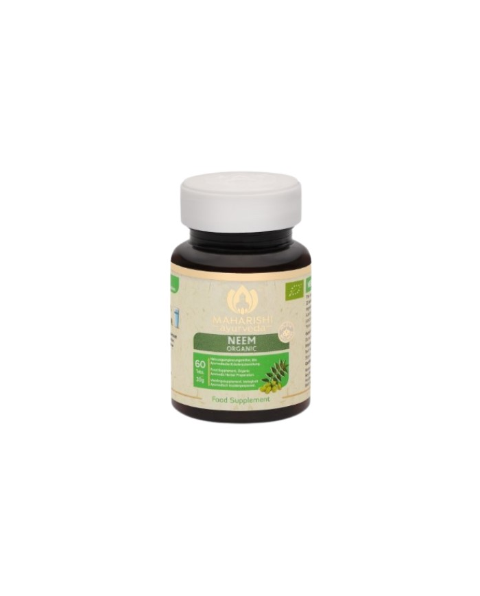 Neem organic 60 comprimidos maharishi ayurveda