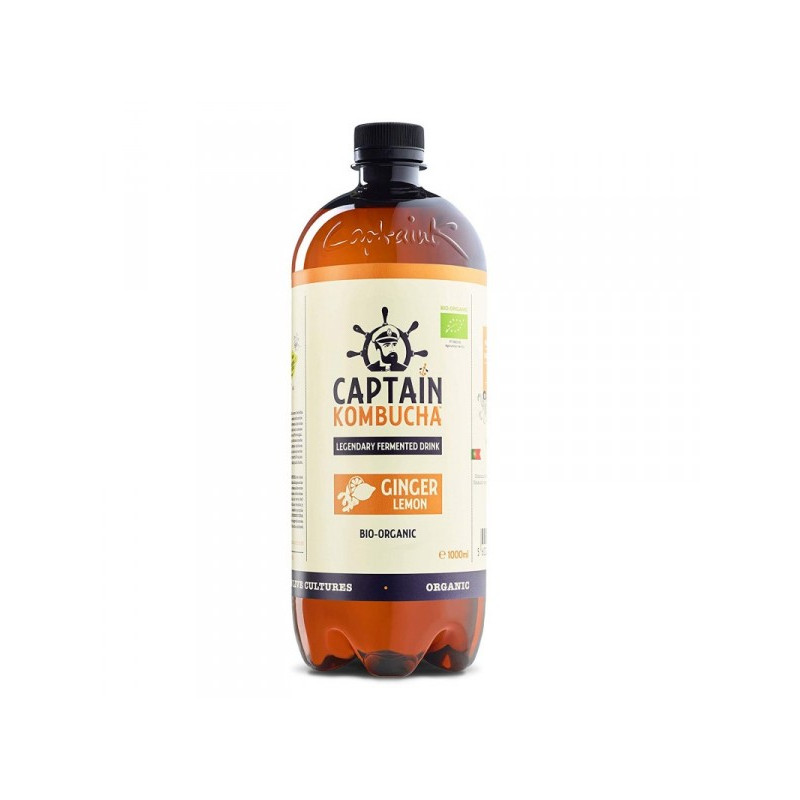 Capitan kombucha ginger-lim 1l