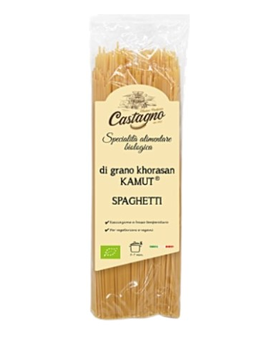 Espagueti kamut khorasan trigo duro 500gr castagno
