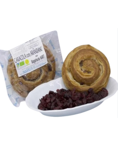 Caracolas arandanos manteca karite biogredos