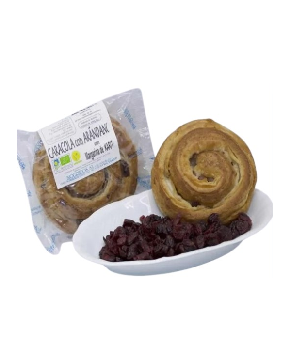 Caracolas arandanos manteca karite biogredos