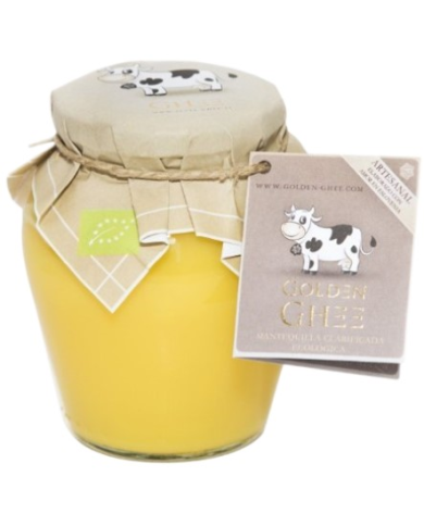 Mantequilla ghee golden clarificada vaca bio 300gr