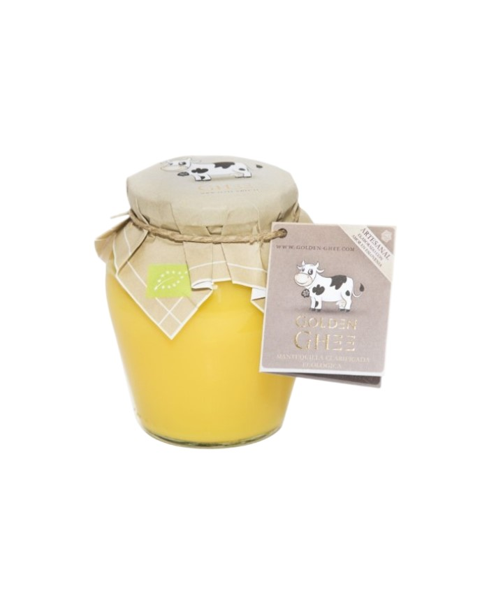 Mantequilla ghee golden clarificada vaca bio 300gr