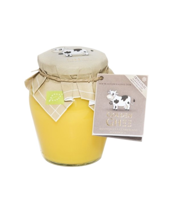 Mantequilla ghee golden clarificada vaca bio 300gr