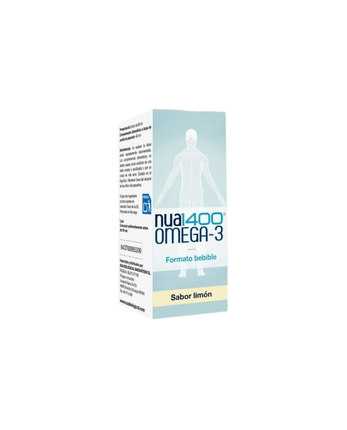 Nua 1400 omega 3 limon 60ml